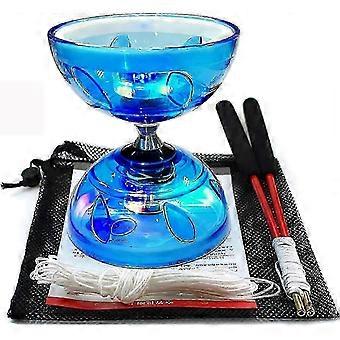 Conjunto Diabolo Cse Yoyo, Rolamento Triplo Diabolo Cse Yoyos Malabarismo Colorido Led Diabolo Com Varas Diablo, Saco de Rede de Corda Diabolo, Início Mais Fácil/ Rápido -c