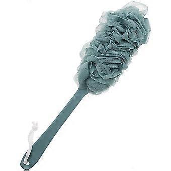 Back Scrubber for Shower, Long Handle Back Loofah Shower Brush, Soft Nylon Mesh Back Cleaner Washer, Bath Brush for Women Men, Exfoliating Body Scrubb