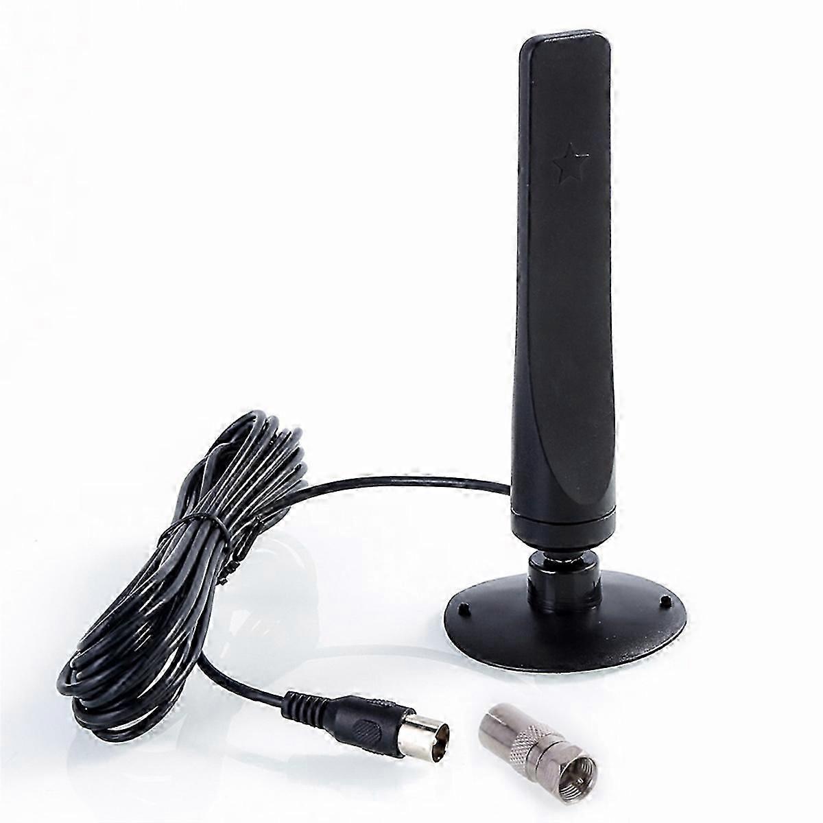 1Pcs Booster Active Signal Receiver Amplifier Mini DVB-T2 Antenna