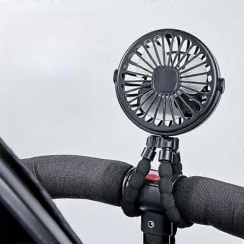 Portable USB Fan with(Black)