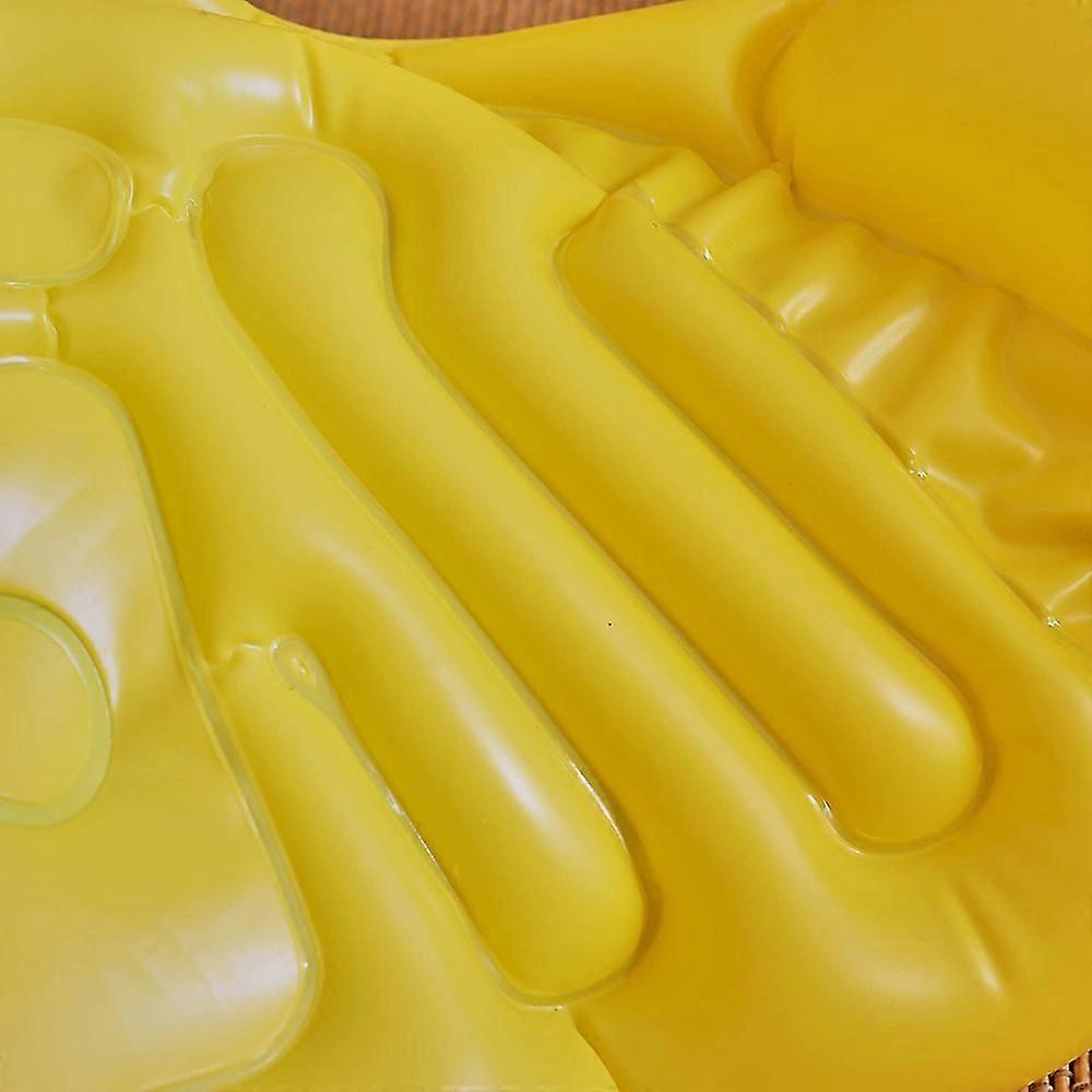 Baby Inflatable Swim Ring Transparent Dinosaur Shape Sitting Pockets Float Ring