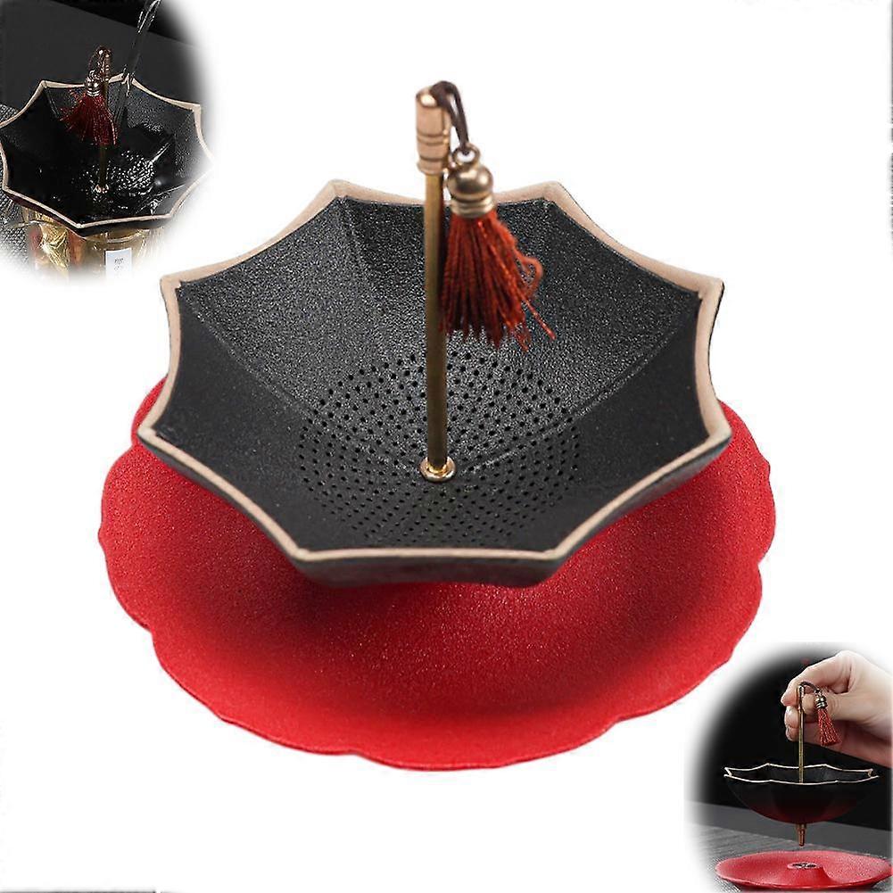 Umbrella Shaped Ceramic Tea Infuser Creative Design Easy Clean