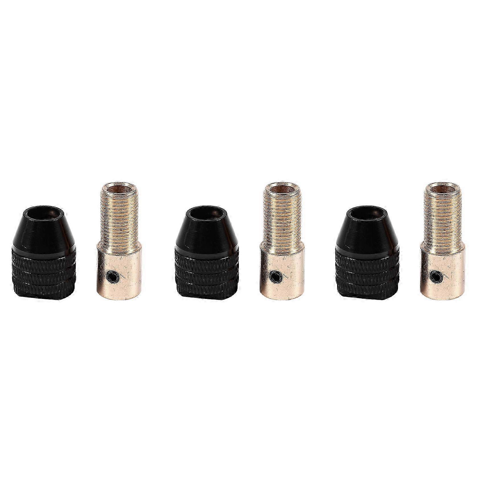 3X Mini 0.3-3.5mm Small compatible with Mini Electronic Drill Chuck Bit Tool Set Universal