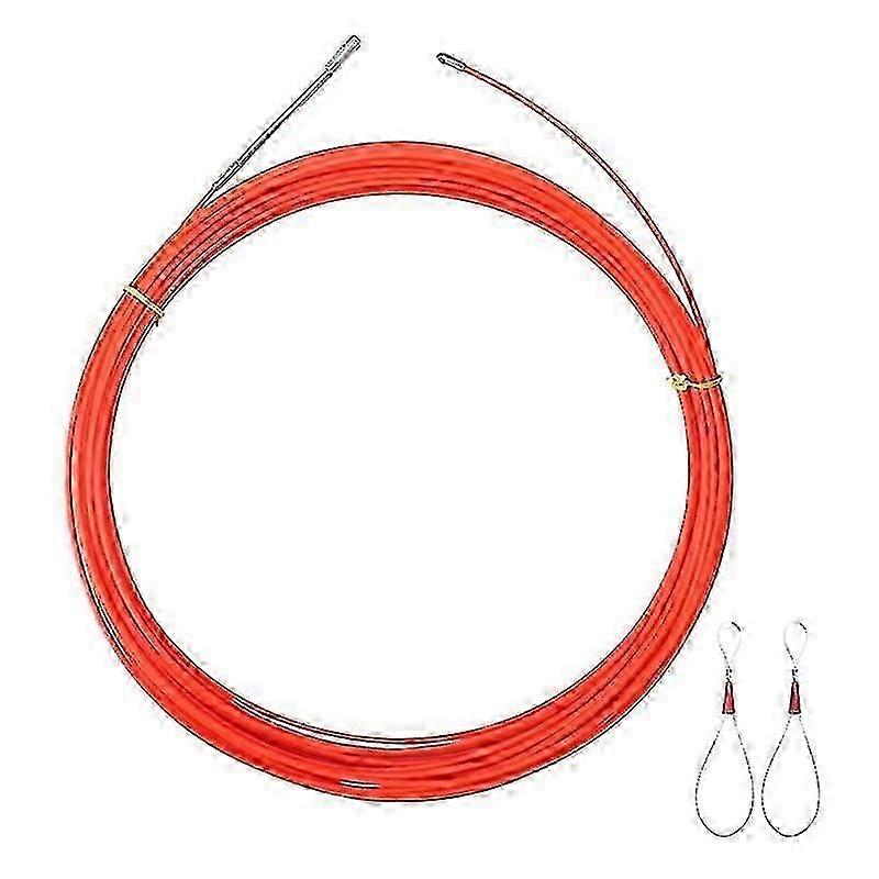 Compact Fish Tape Wire Puller Through Wall Wire Threader 5/10/15/20/25m/