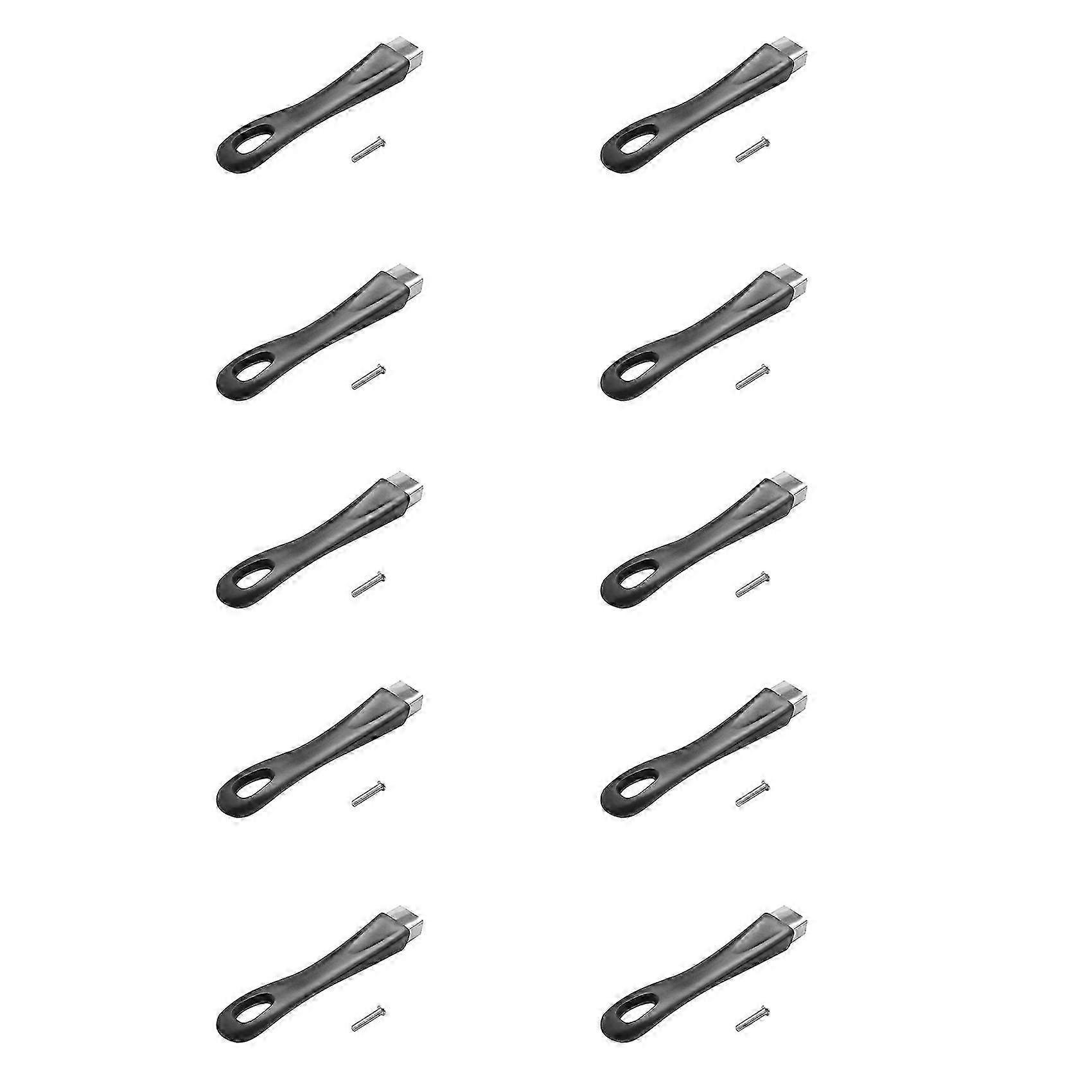 10X Black Replacement Bakelite Handle compatible with Pan Pot Cookware