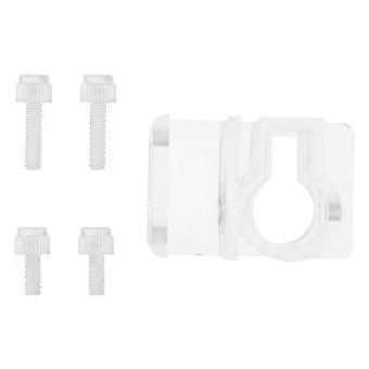 Aquarium Feeding Clip White Acrylic Clip for Fish Tank 1Pcs Fixing