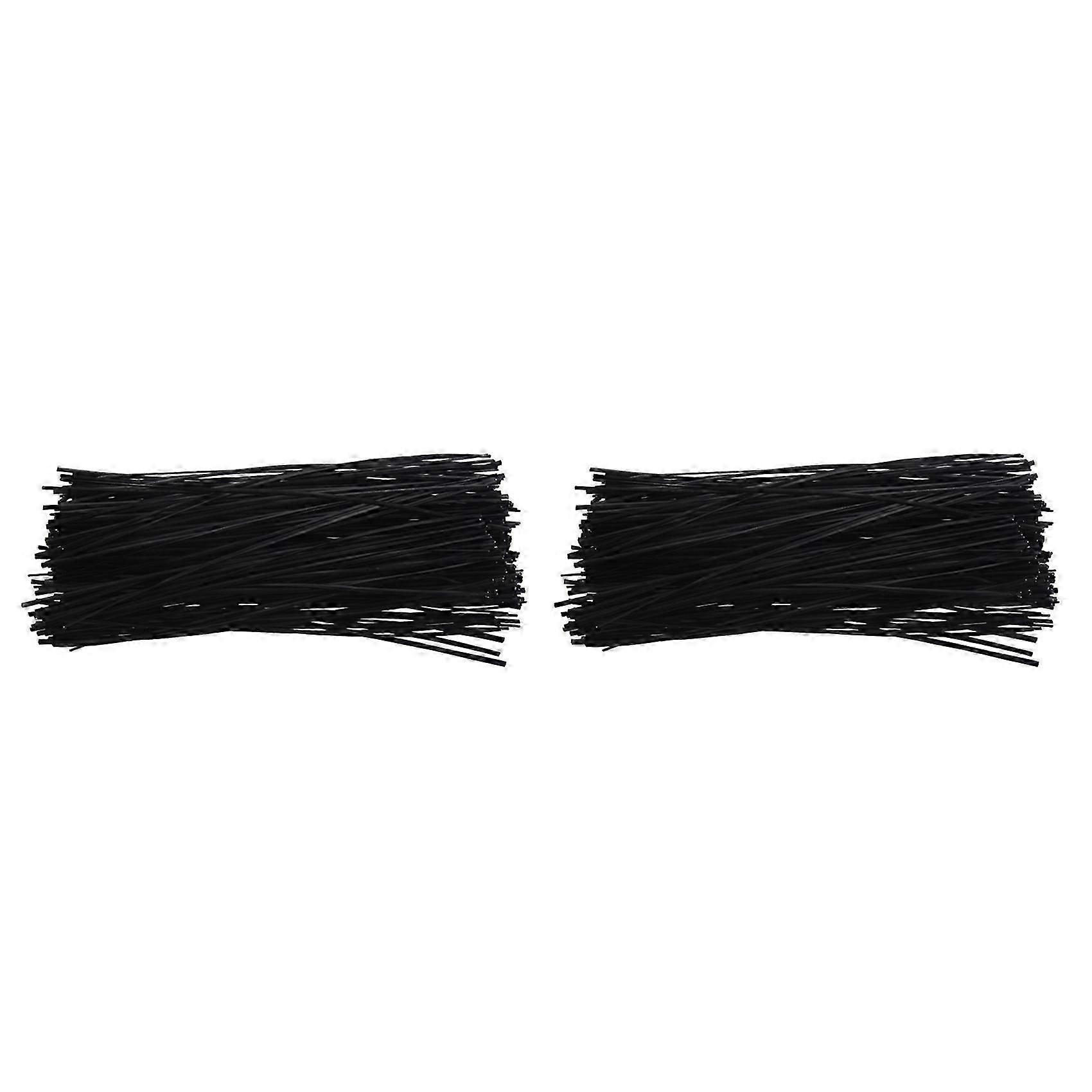 400Pcs Plastic Shell Package Reusable Twist Ties Cable Fasteners 150Mm