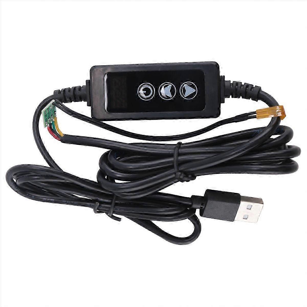 USB Mini Thermostat Switch LED Digital Control Temperature Controller Thermometer Thermoregulato