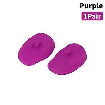 1Pair Silicone Ear Cover Hair Coloring Dyeing Ear Protector Waterproof Shower Ear Shield Earmuffs Caps Salon Hairdressing