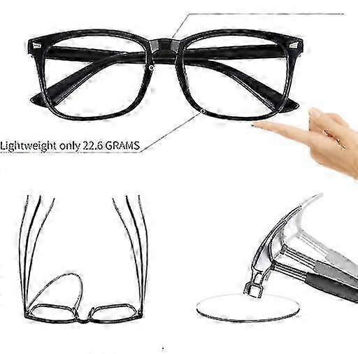 Anti-Blue Light TR90 Computer Glasses