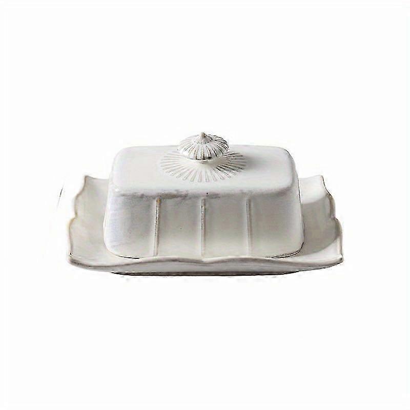 Easy-Grip Ceramic Butter Dish