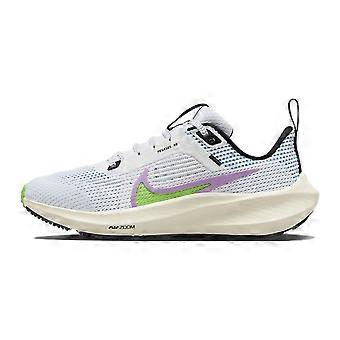 Nike Air Zoom Pegasus 40 Slitstarka Låga Löparskor Vit Grön Unisex FJ4142-100