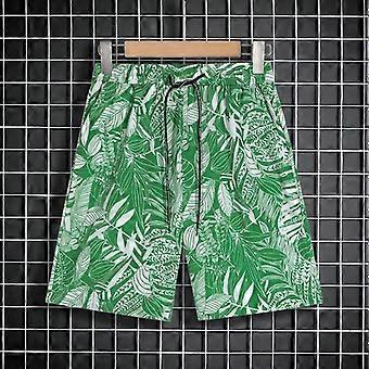 Mens Quick-Dry Beach Shorts Swimming Surfing Vacation Lightweight Stretch-Free Boardshorts