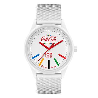 Ice coca-cola watch for Solar Analog Unisex with Silicone bracelet IC019619
