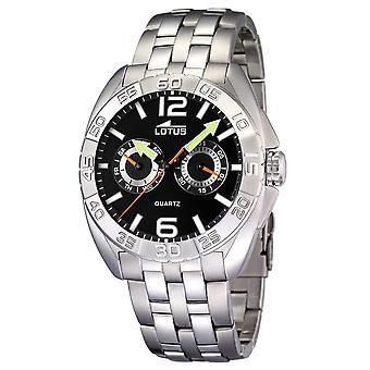 Lotus sport Quartz Analog Man Watch with L15694/3 Stainless Steel Bracelet
