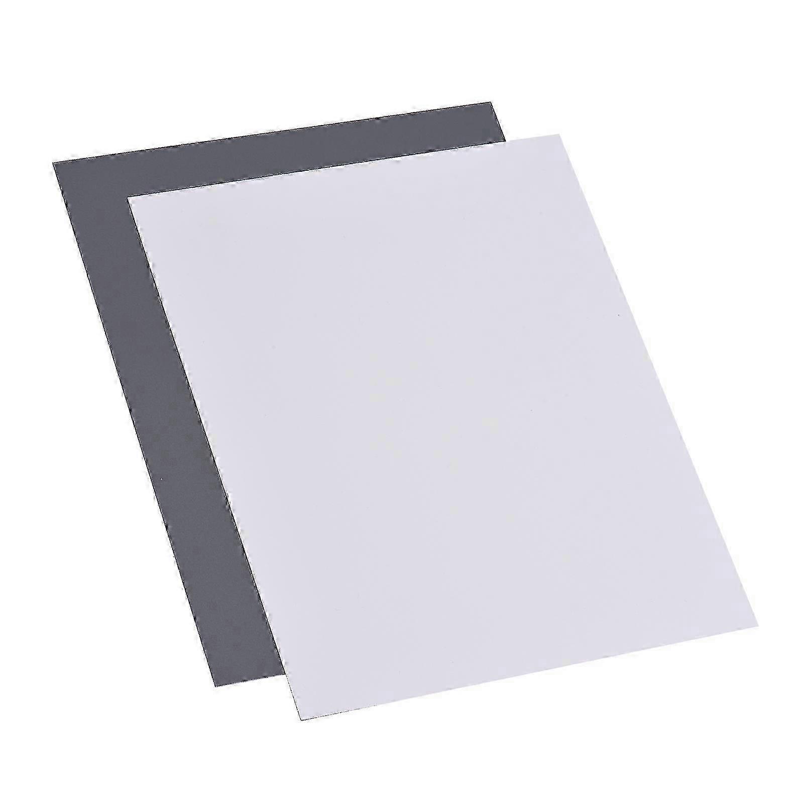 25x20cm Durable PVC Grey White Balance Set