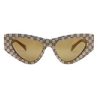 Gucci GG2019S 005 Full Rim  Women Cat Eye Sunglasses UV2 Original
