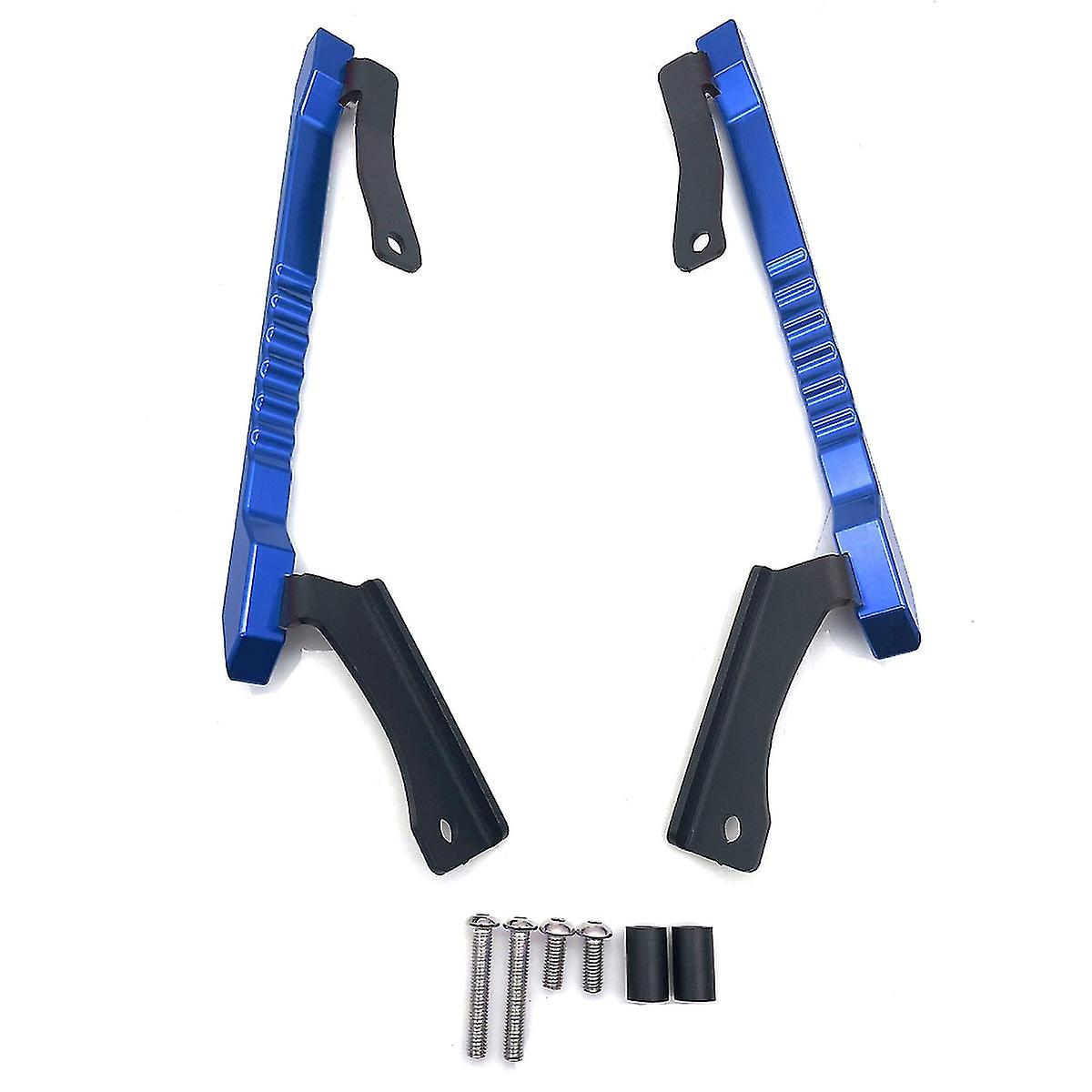 Motorcycle Passenger Rear Grab Handle Hand Handle Grab Bar Rail For Mt-09 Mt09 V3 2021-2023 Blue