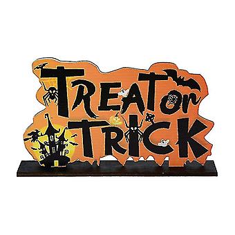 Halloween Deko – Set Mit 3 Geistern Aus Holz