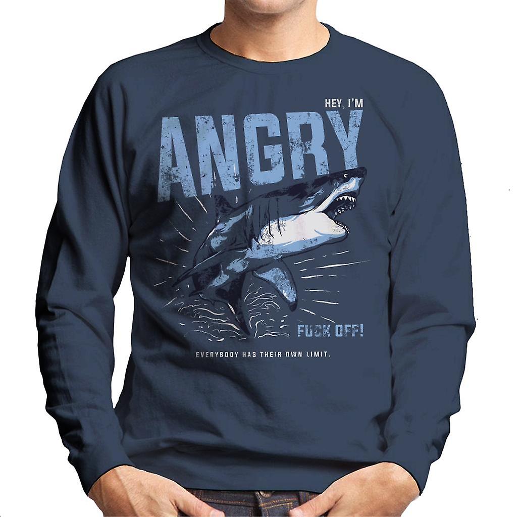 Sint Shark menn Sweatshirt
