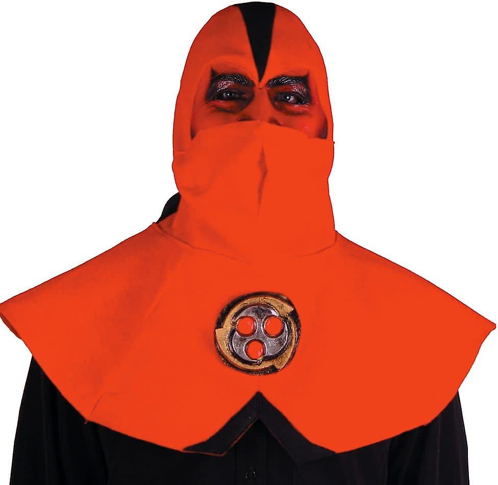 Ninja Devil Half Mask With Hood For Halloween