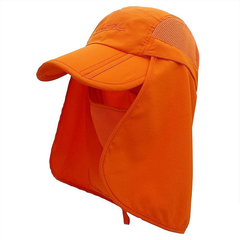 360 Degree Anti-Ultraviolet Sun Cap, Size: Adjustable