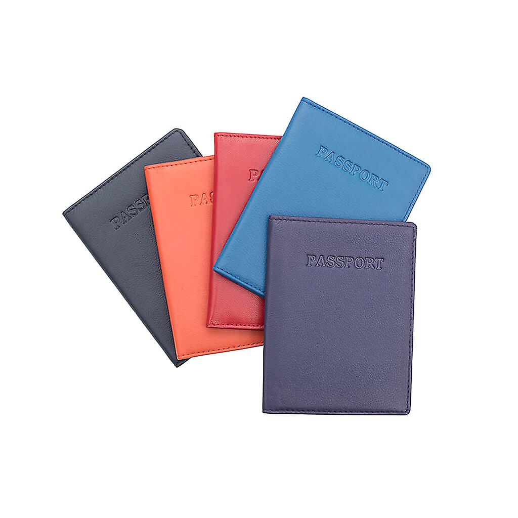Passport Rfid Leather Book Holder - 696