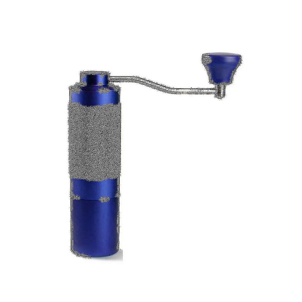 Moulin à café manuel Portable réglable en acier inoxydable Burr pour Kitchen Blue