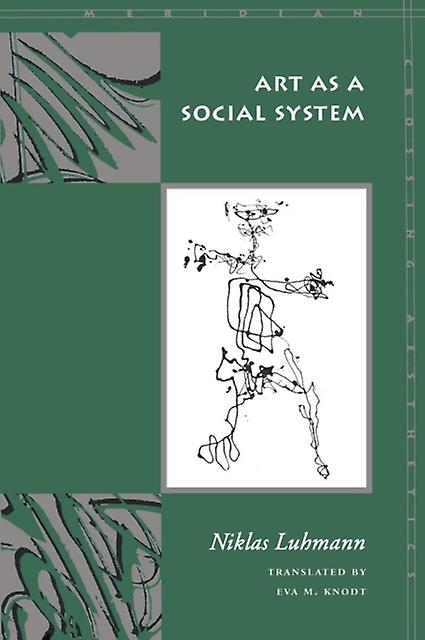 Art As A Social System by Niklas Luhmann Paperback