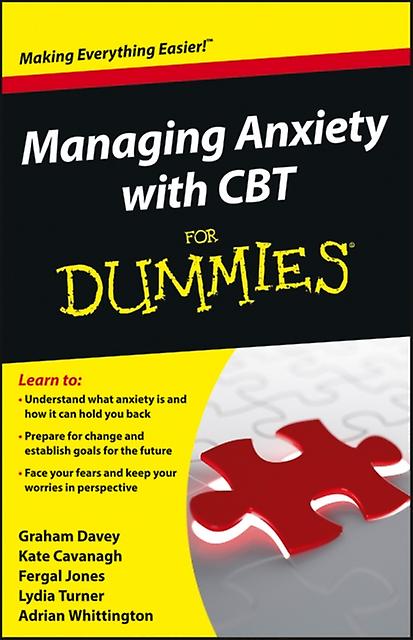 Managing Anxiety With Cbt For Dummies by Graham C. Davey Paperback Book