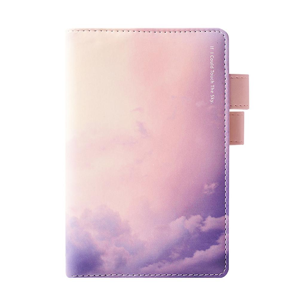 Multicolors Notebook A6 PU Blue for Sky Cloud Handbook Personal Diary Planner Of