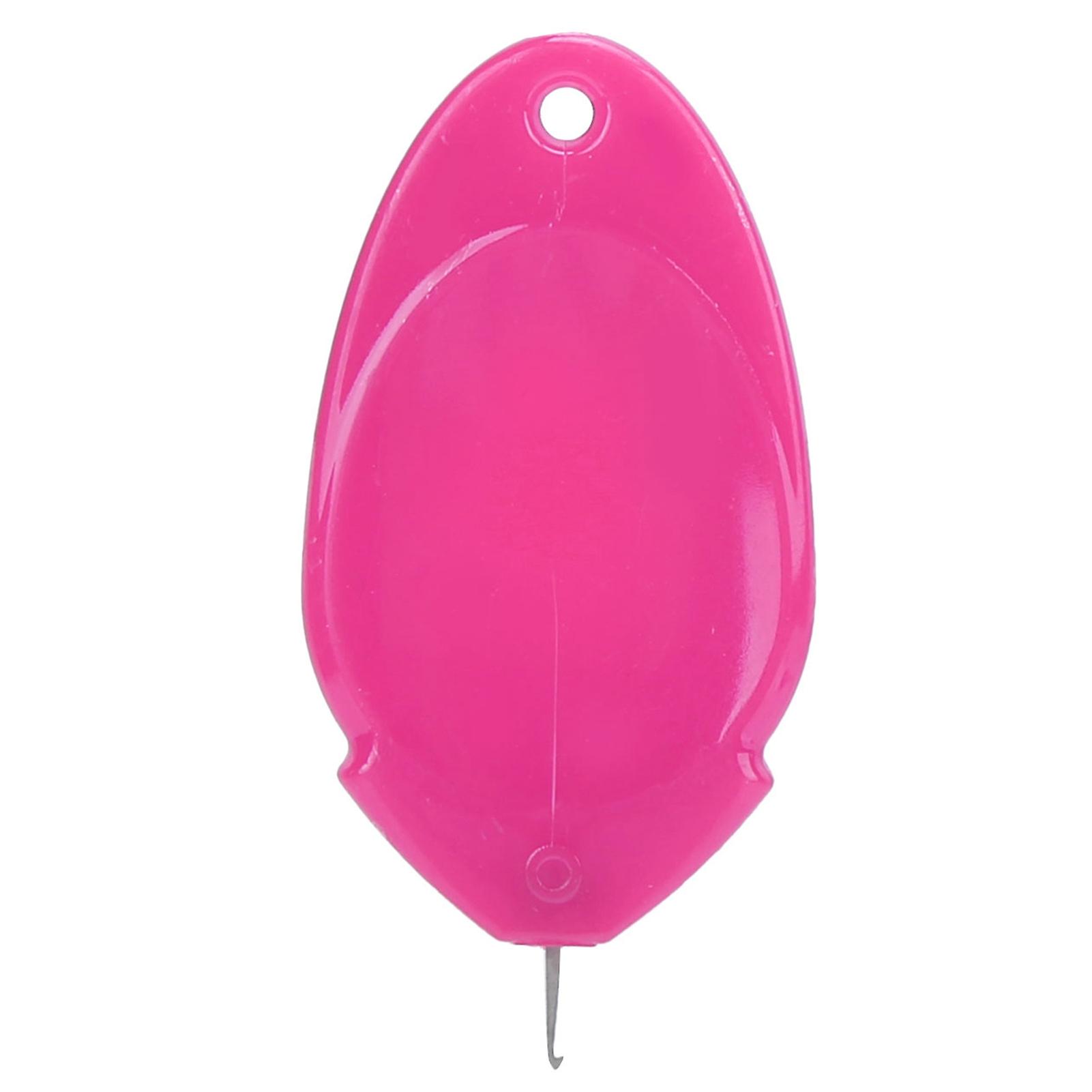 Needle Threader Portable MultiColored Plastic Tailoring Tool for Sewing Crafting(Rose Red 503 )