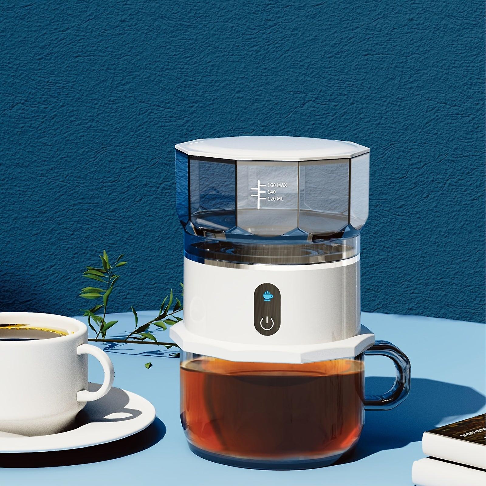 1Pc, Mini Coffee Maker, Coffee Brewer, Fully Automatic Hand Brew Coffee Drip Pot, Extraction Coffee Maker