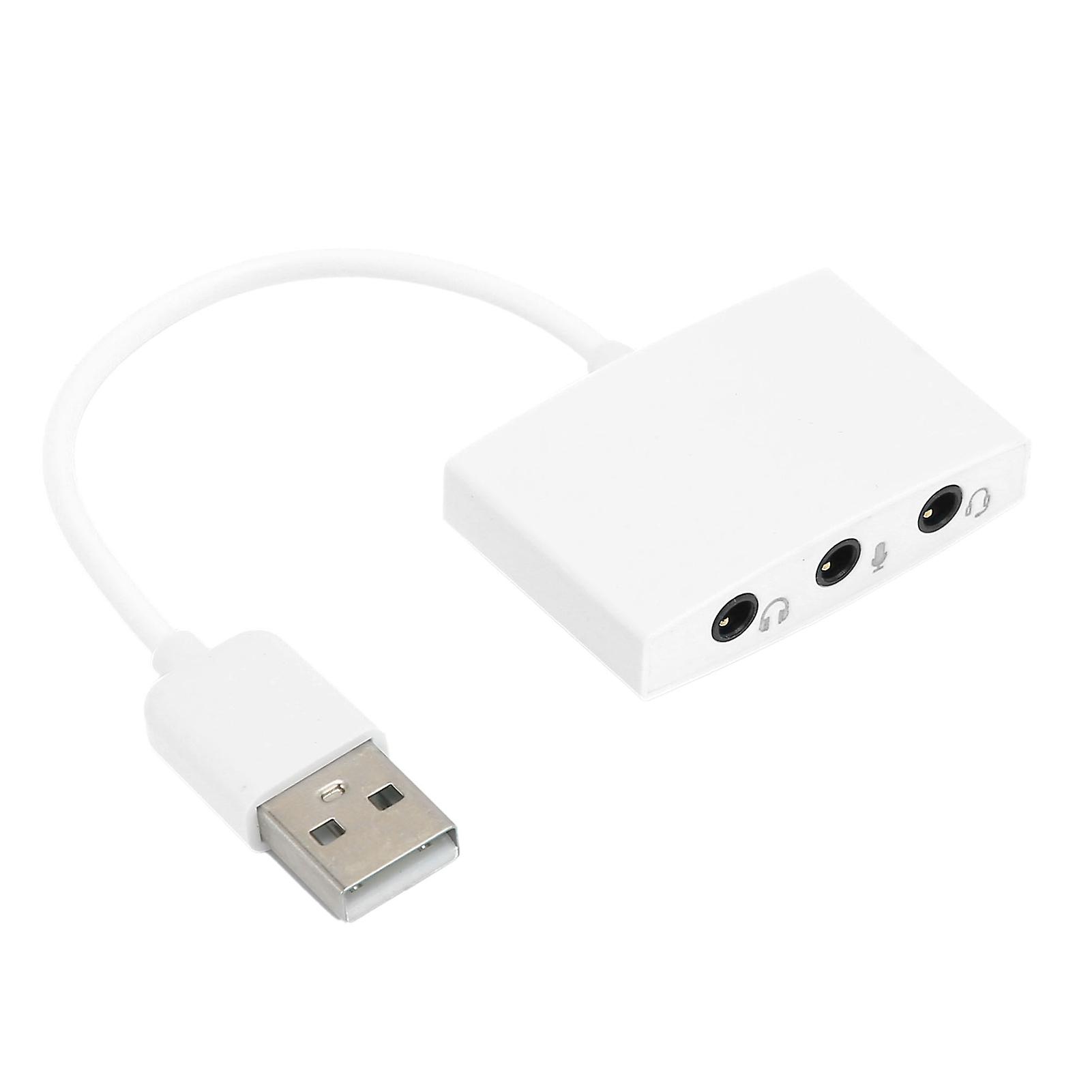 High Performance USB Sound Card for Enhanced o Quality on Desktops and Notebooks