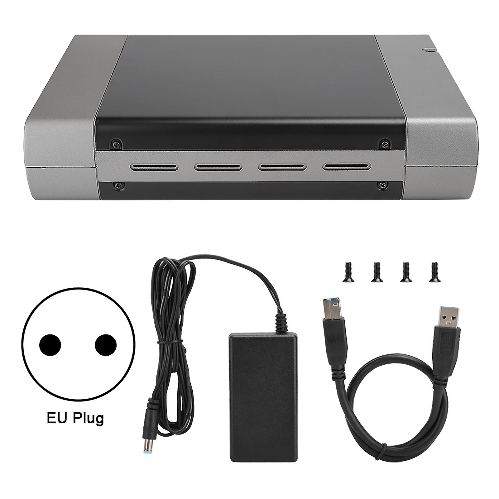 5.25 Inch USB 3.0 External Optical Drive Enclosure Hard Disk Case Compatible with DVD CD Drives Slim Portable Design