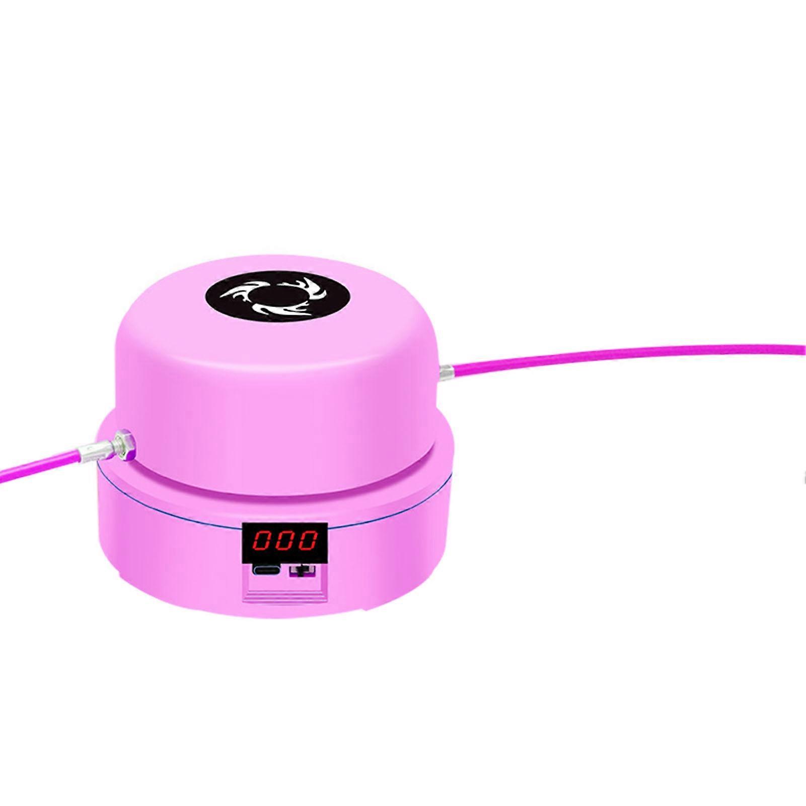 Jump Rope Machine Adjustable 1‑10 Speed Level Wireless Remote Control Motorized Skipping Rope Fitness Workout Equipment for Multi Person