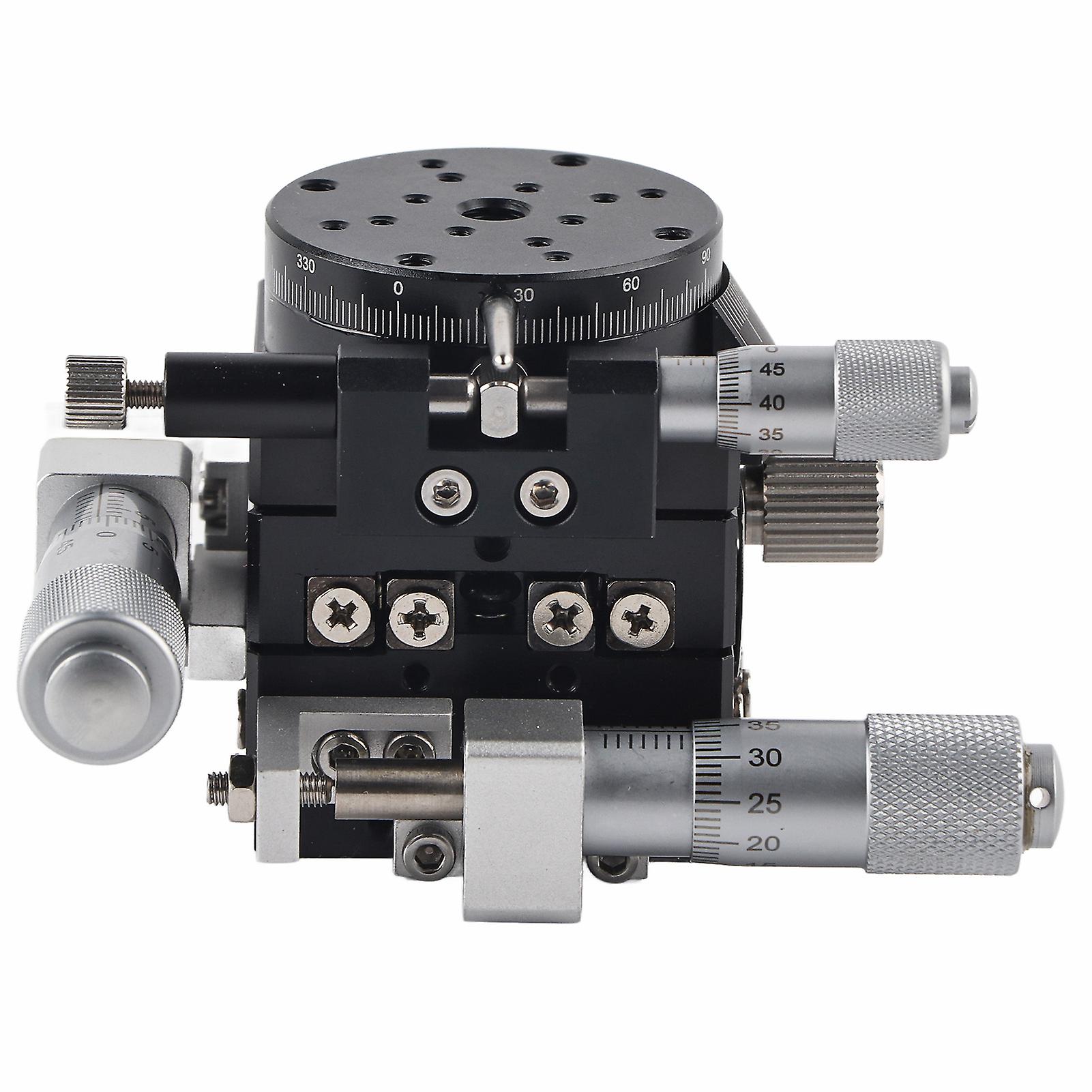 LSP40-LM 3-Axes Manual Linear Stage φ40mm Black Anodized