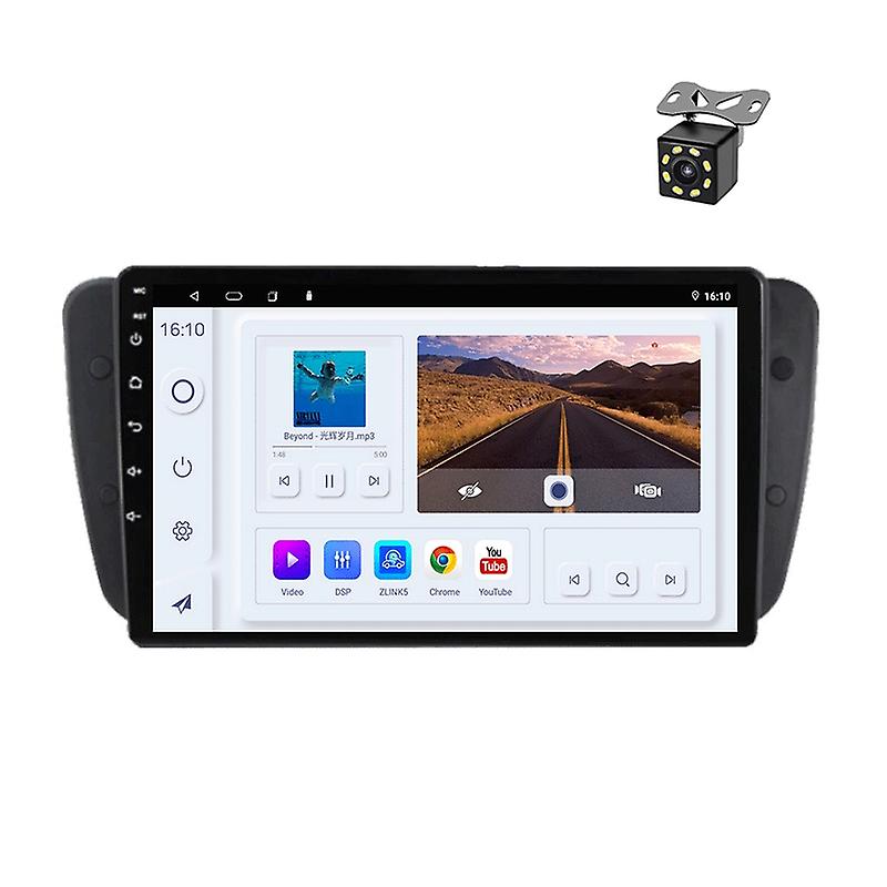 Carplay Android Car Radio For Seat Ibiza 6j 2009-2013 MK4 FR GPS Navigation Audio Multimedia