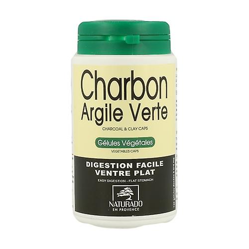 Green clay / Vegetable charcoal 120 capsules