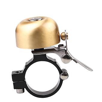 Veeki Classic Bike Bell con Bel Tono Forte Bici Da Strada Mountain Bike Corno - MZ Stile Oro (Due)