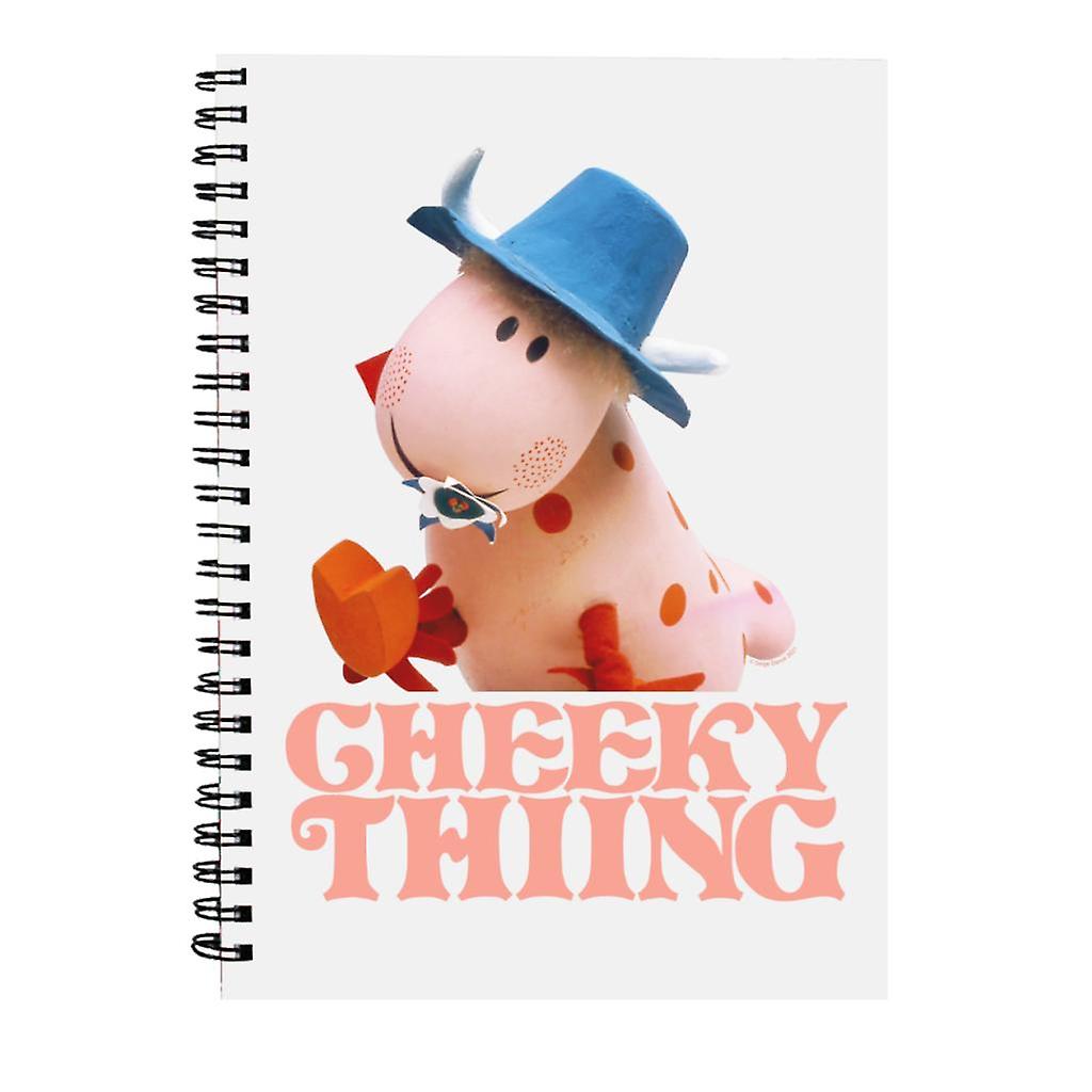 The Magic Roundabout Ermintrude Cheeky Thing Spiral Notebook