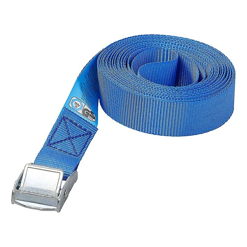 Tie ribbon blue with snap lock 5 meters