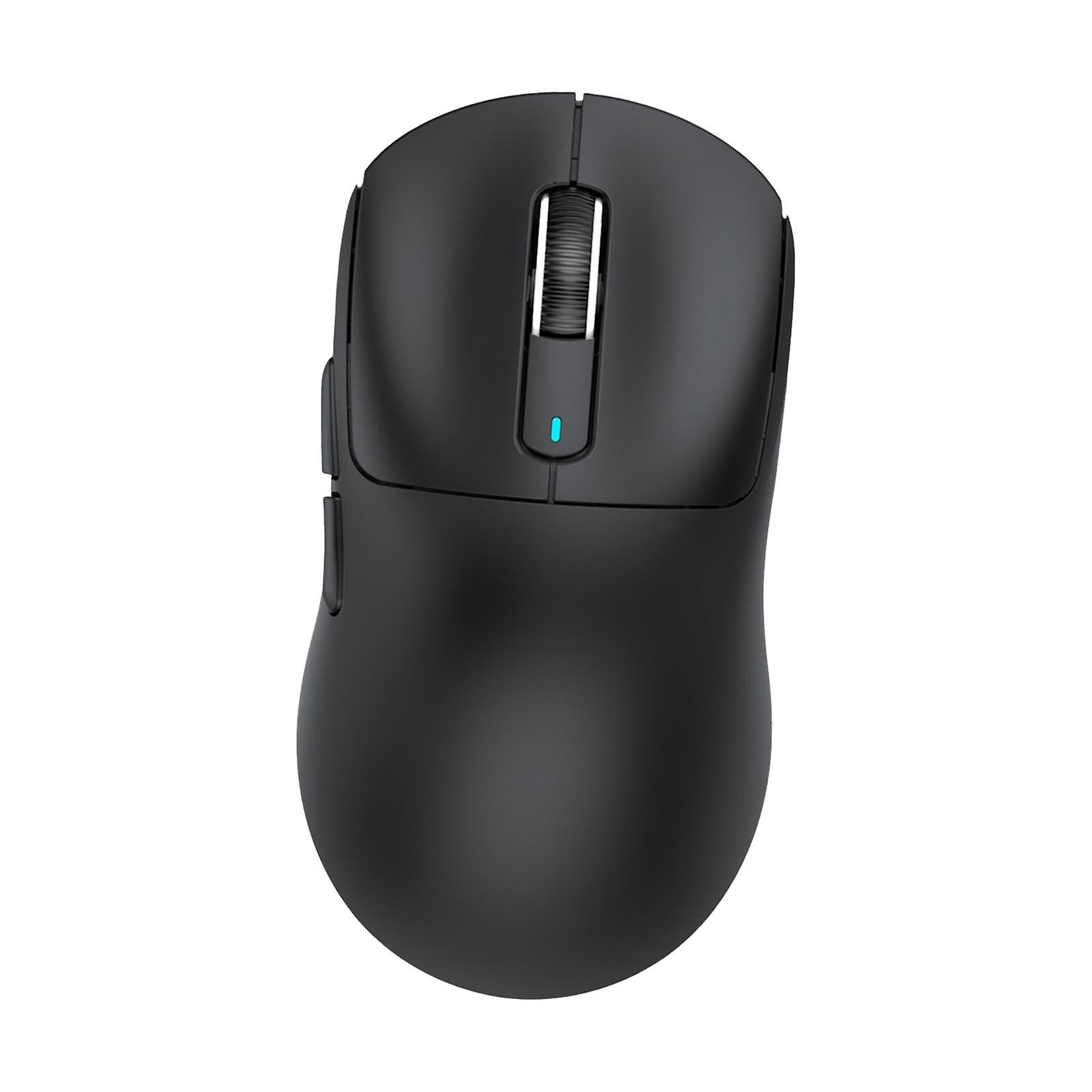 Gaming Mouse Ergonomic Grip Travel Mouse Rechargeable for Laptop PC Computer Black