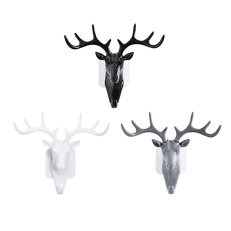 3pcs Antler Shape Hook