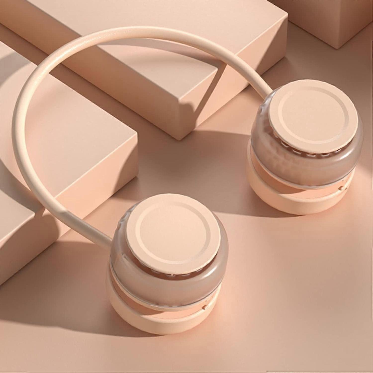 Portable Hands-free Bladeless Fan (Pink)