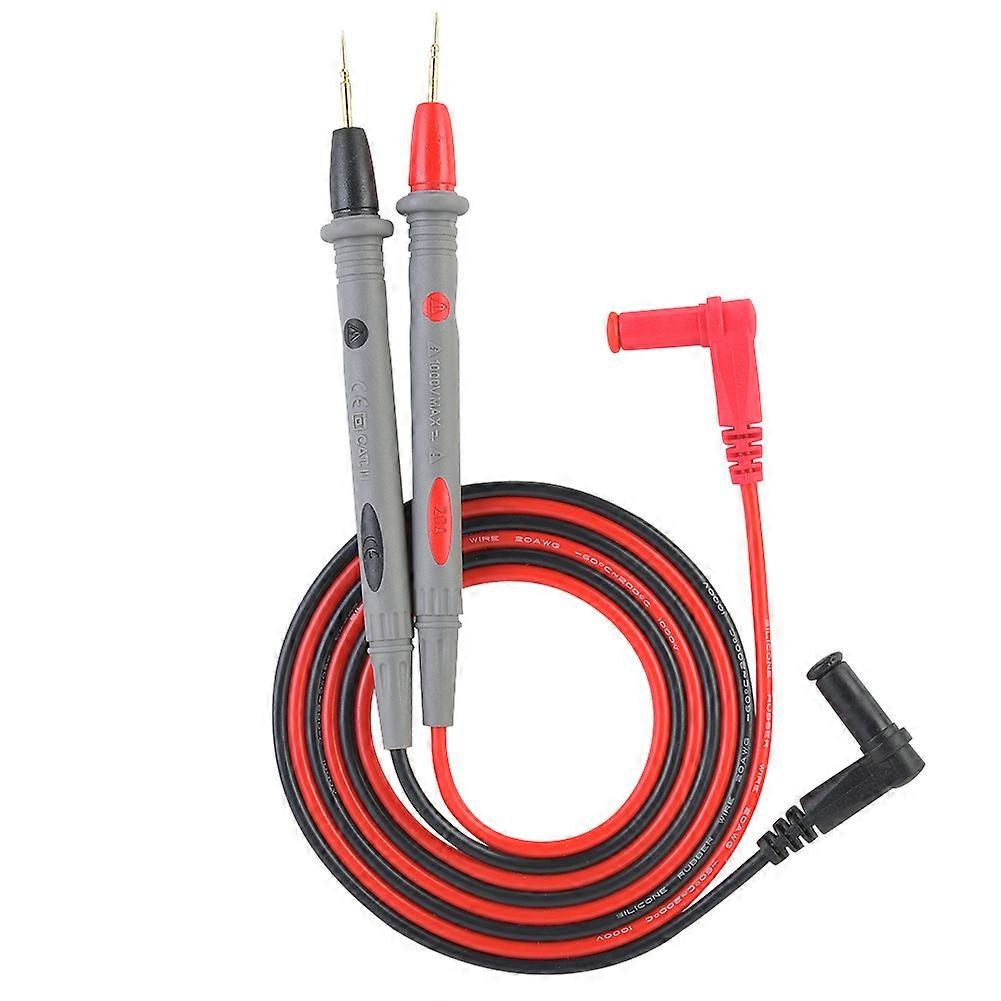 2Pcs PT1006 Digital Multimeter Needle Tip Probe Pen Test Lead 20A 109cm