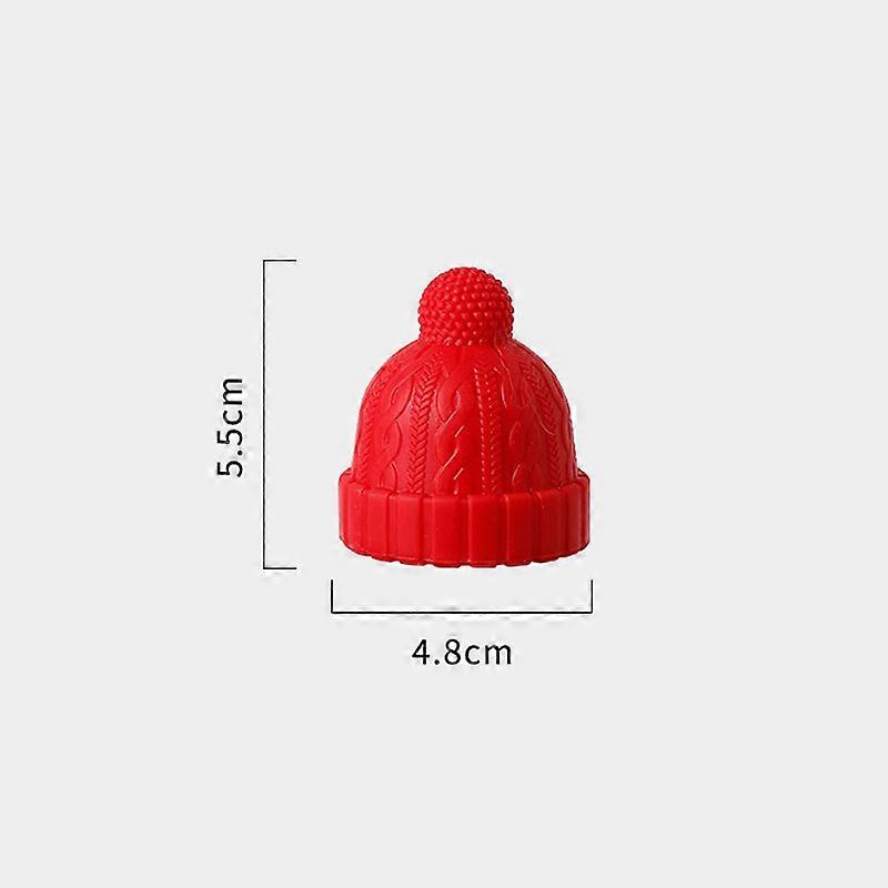 New Silicone Red Wine Bottle Stopper Little Red Riding Hood Wine Stopper Cartoon Cute Wine Bottle Frost Mountain Wine Stopper for restaurants/bars/hot