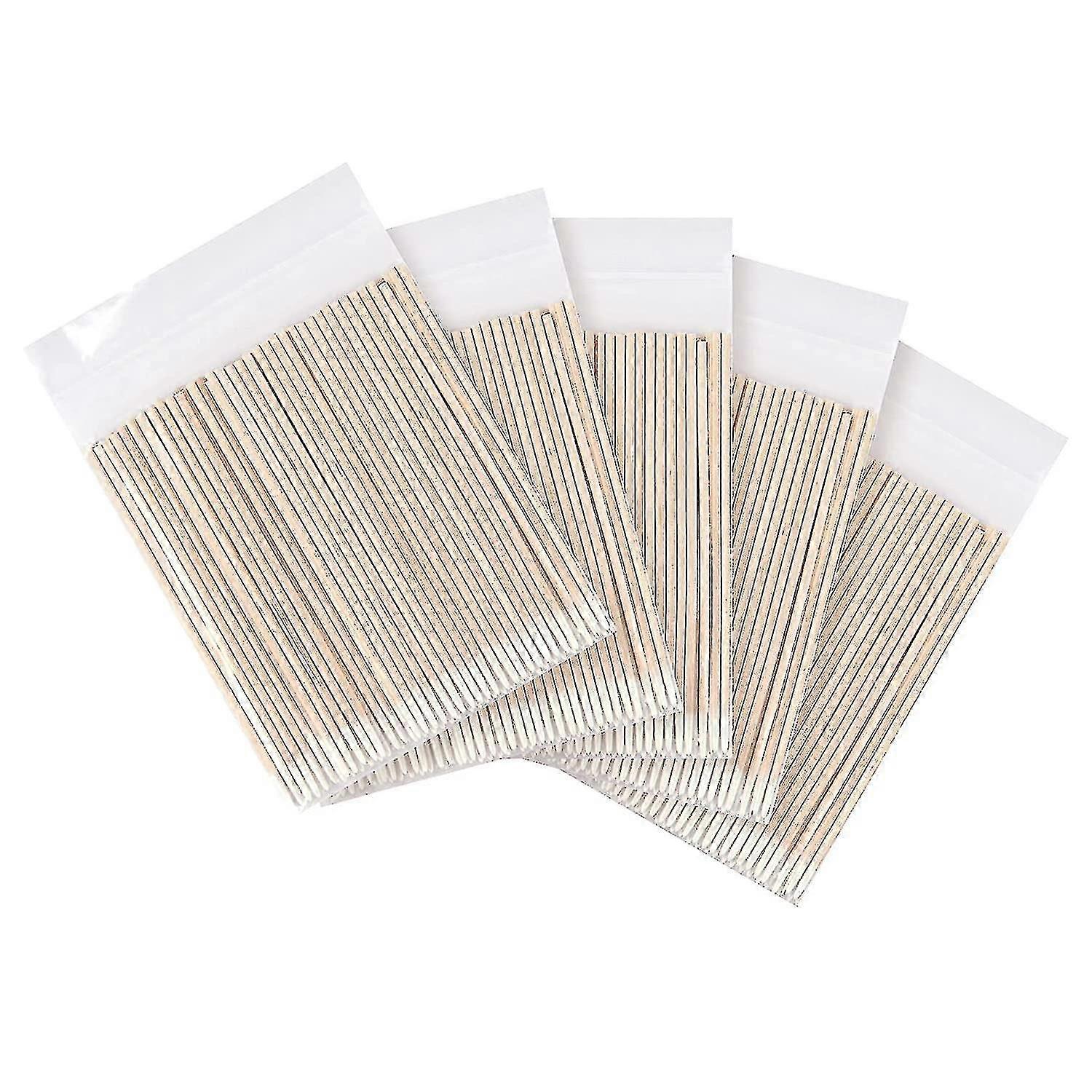 500 Count Microblading cotons-tiges pointe pointe Stick_Sep bois