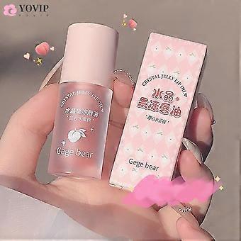 Crystal Lip Gloss, Jelly, Oil, Moisturizer, Plumper, Cute Makeup, Tint Lipstick, Light Fruit, Lip Balm, Care Cosmetics