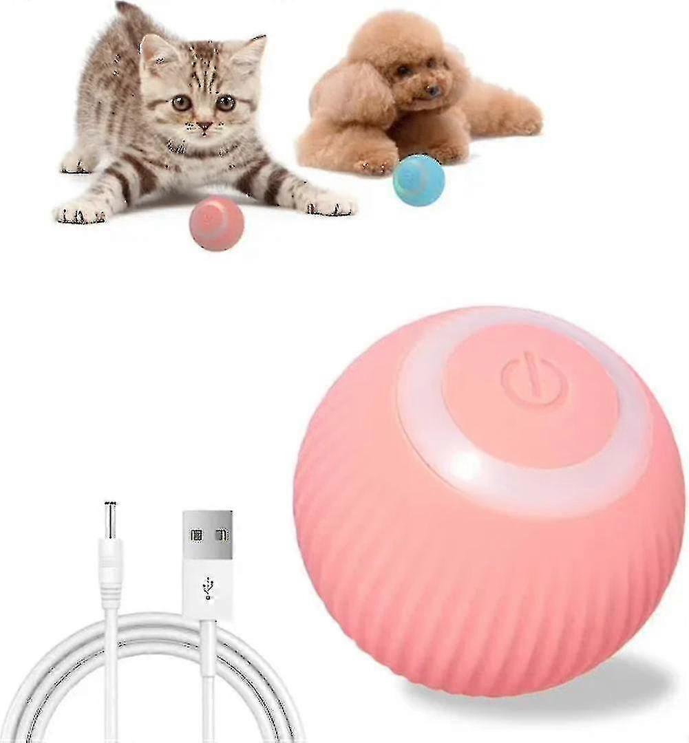 Power Ball 2.0 Cat Toy Automatisch Rollender Katzenballintelligentes Spielzeug Tw